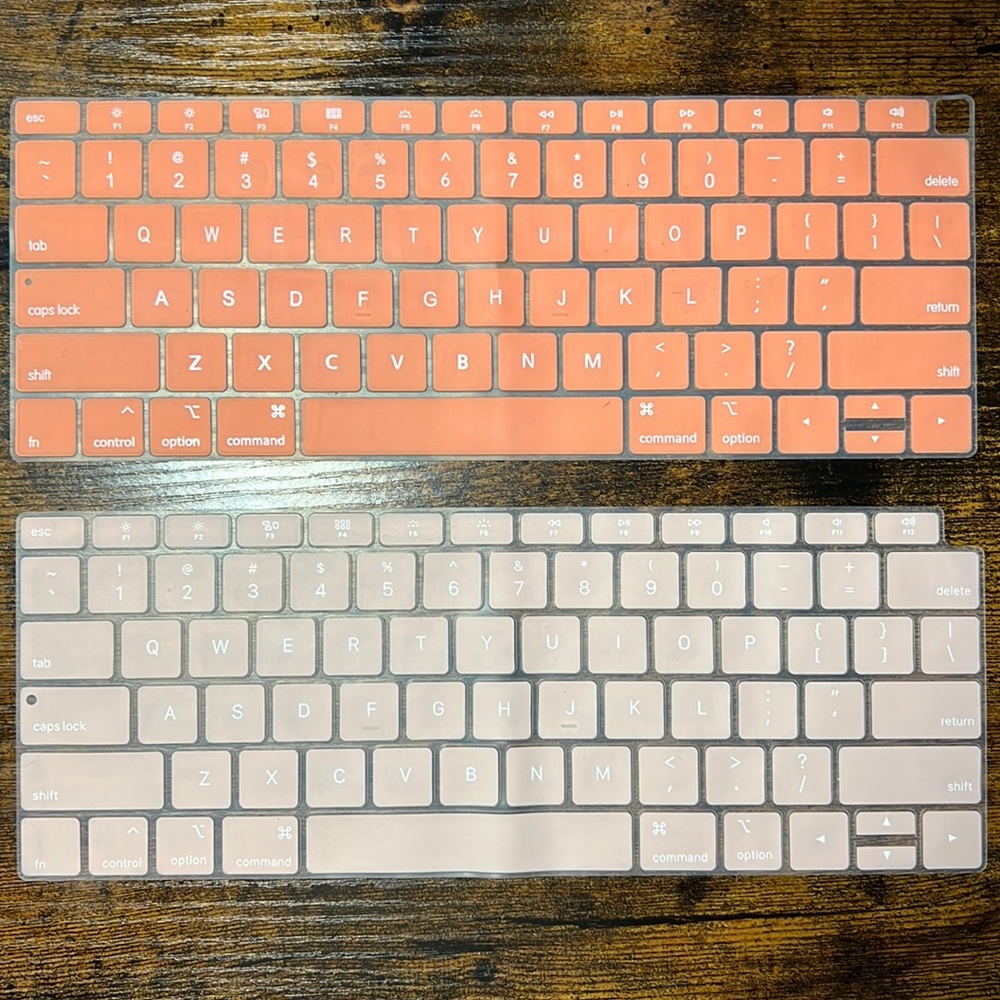2 Keyboard Covers MacBook Air 13 in. A1932 Retina Display with Touch ID